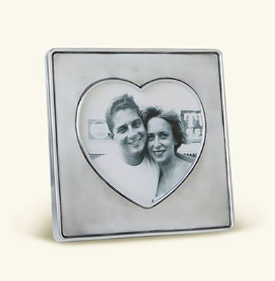 Match Pewter Heart In Square Picture Frame 1401, MPN: 1401,