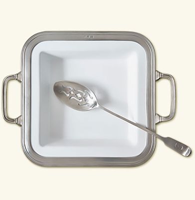 Match Pewter Gianna Square Serving Dish With Handles A887.1, MPN: A887.1,