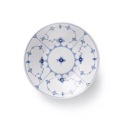 Royal Copenhagen Blue Fluted Plain Plate Deep 21 cm 8.27 Inch 1071081, MPN: 1071081, 5705140745556