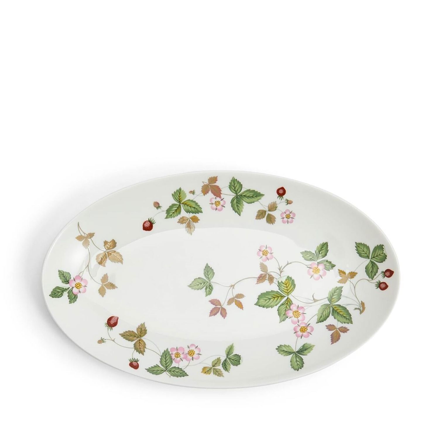 Wedgwood Wild Strawberry Couped Oval Plate 25.8cm 10.1 Inch 40032756, MPN: 40032756, 701587389822