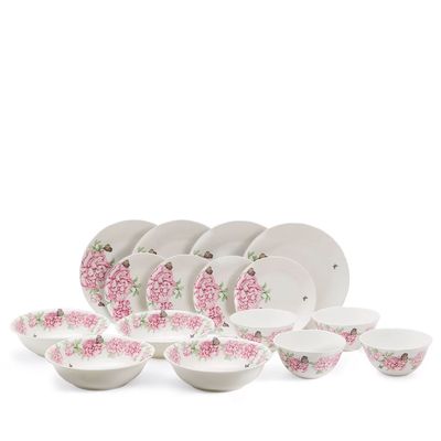 Royal Albert Miranda Kerr Everyday Friendship Dinnerware Set 16 Piece Set with Pasta Bowls 1069346,…