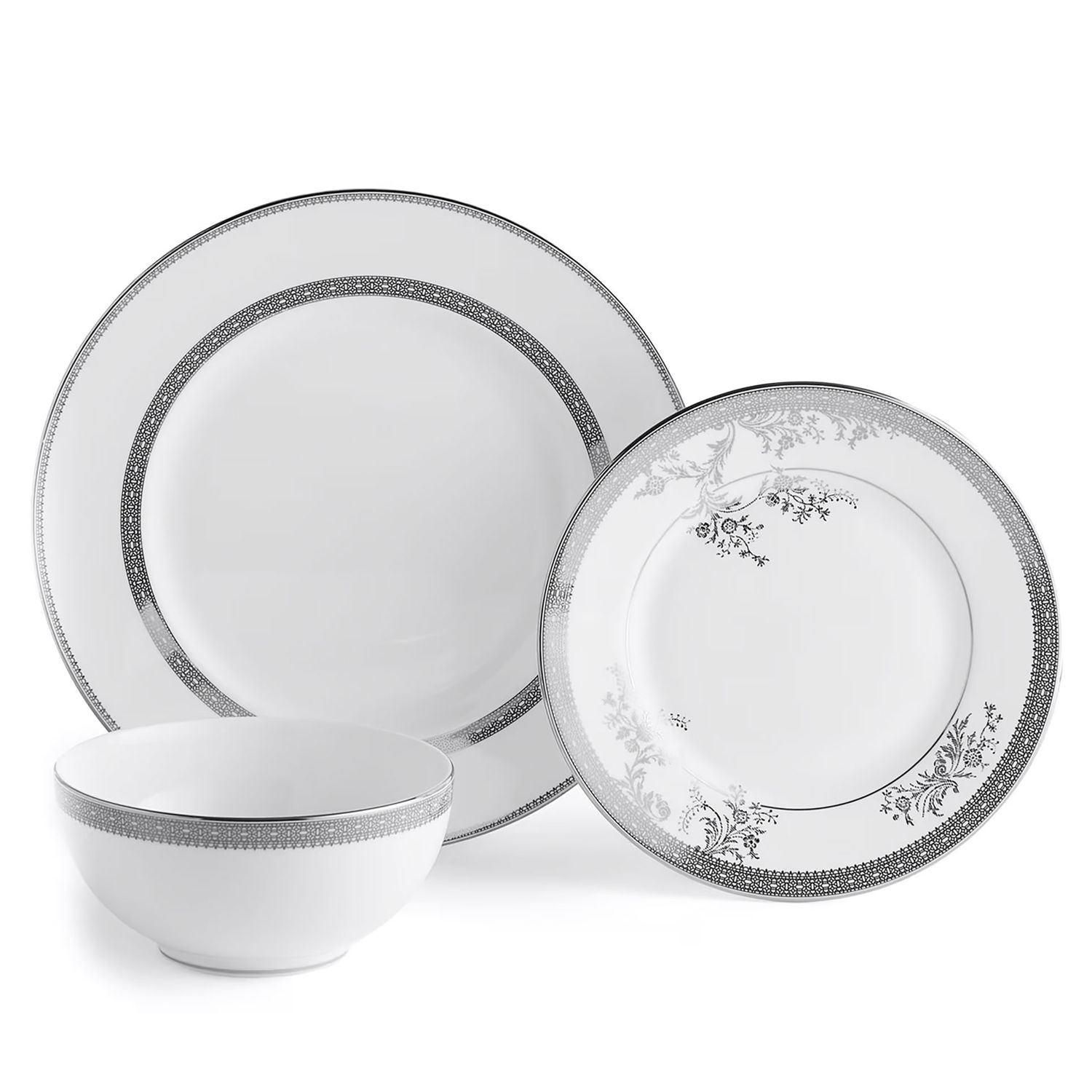 Wedgwood Vera Wang Lace D Inchnerware Set 12 Pieces 1065063, MPN: 1065063, 701587471169