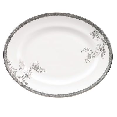 Wedgwood Vera Wang Lace Oval Platter 35.7cm 14 Inch 50127203001, MPN: 50127203001, 32677903278