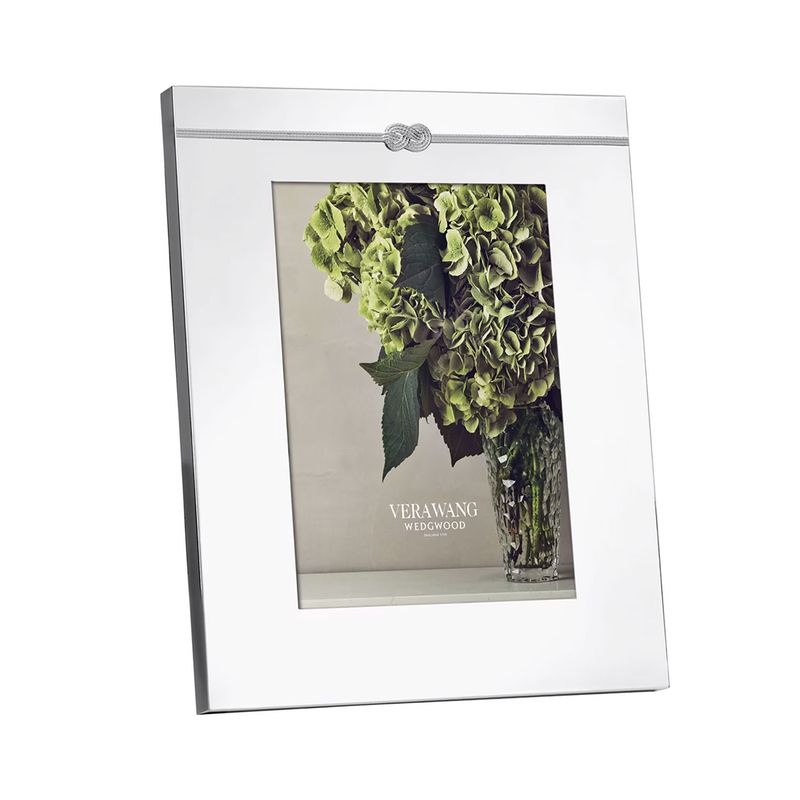 Wedgwood Vera Wang Infinity Picture Frame 8 x 10 Inch Silver 57005207103