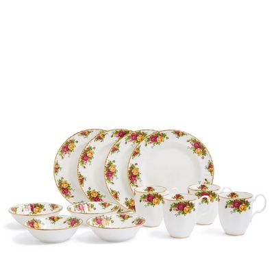 Royal Albert Old Country Roses Breakfast Set 12 Pieces 1069336, MPN: 1069336, 701587477932