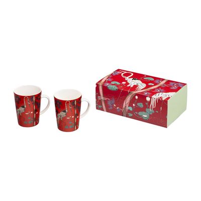 iittala Taika Mug 0.4L 13.5oz Red 15 Year Anniversary 2 Piece 1069672, MPN: 1069672, 6411923680004