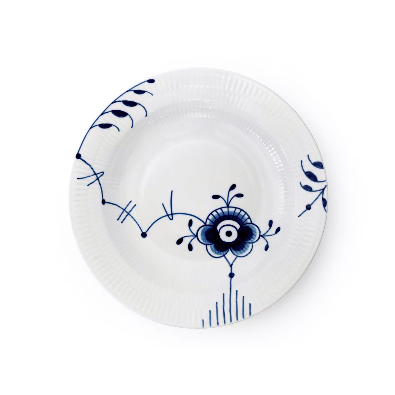 Royal Copenhagen Blue Fluted Mega Deep Plate 27cm 10.63 Inch 1066674, MPN: 1066674, 5705140742364