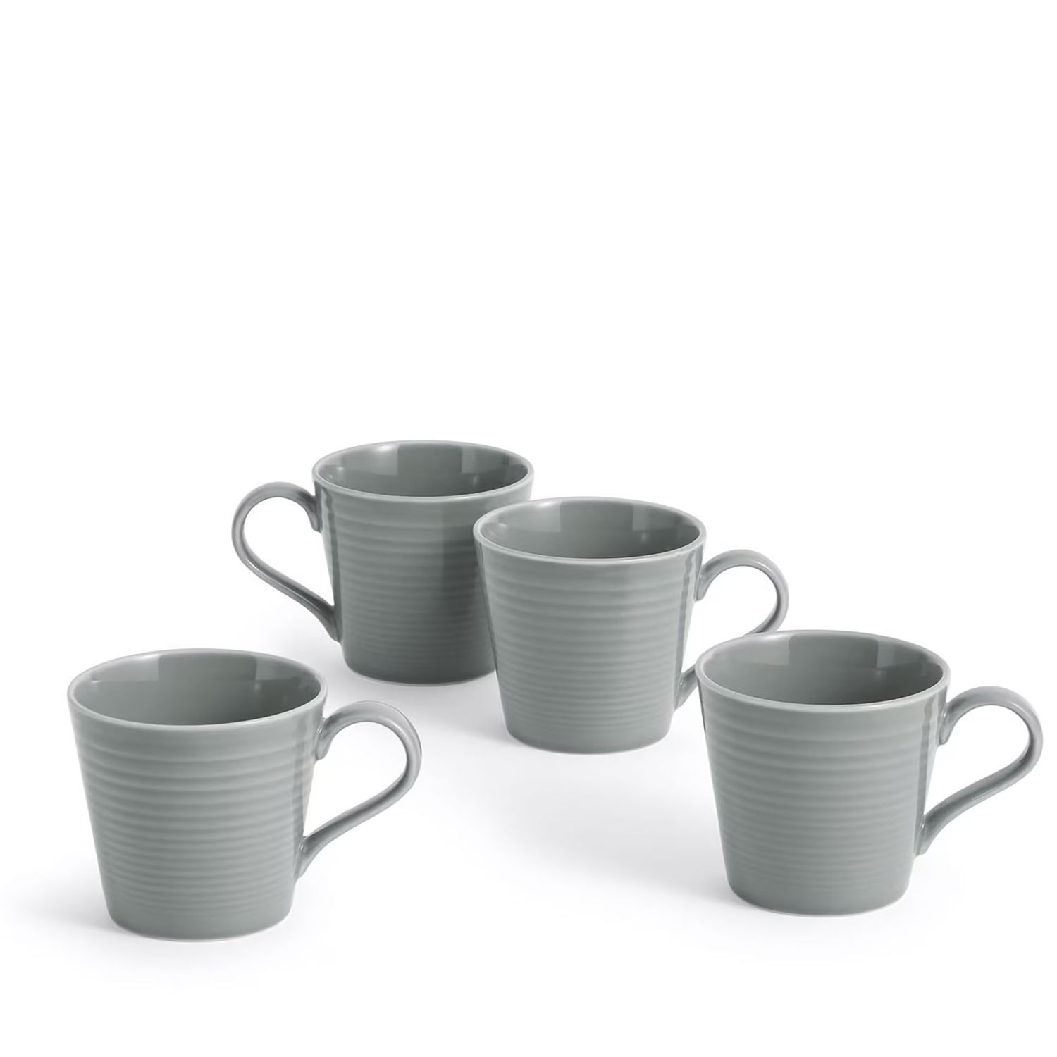 Royal Doulton Gordon Ramsay Maze Mug 400ml 13.5floz Dark Grey Set of 4 1070315, MPN: 1070315, 70158…