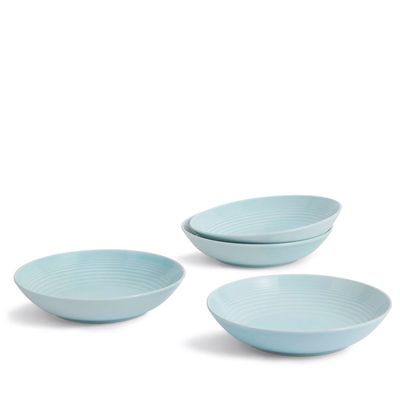 Royal Doulton Gordon Ramsay Maze Pasta Bowl 24cm 9.5 Inch Blue Set of 4 1070306, MPN: 1070306, 7015…