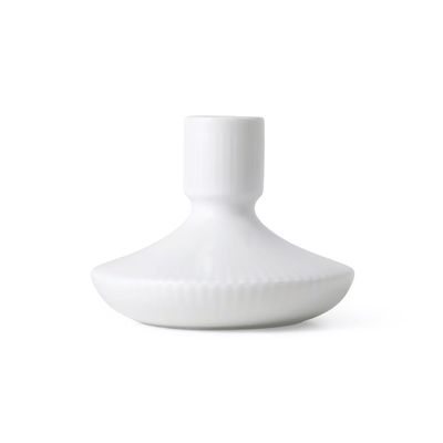 Royal Copenhagen White Fluted Candlestick 8cm 3 Inch 1068808, MPN: 1068808, 5705140744146