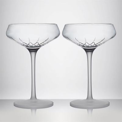 Waterford Lismore Arcus Coupe 260ml 8.5floz Set of 2 1068514, MPN: 1068514, 701587476706