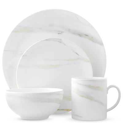 Wedgwood Vera Wang Venato Imperial Dinnerware Set 4 Pieces 40024326, MPN: 40024326, 701587317306