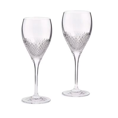 Wedgwood Vera Wang Diamond Mosaic Goblet Set of 2 1065056, MPN: 1065056, 701587471114