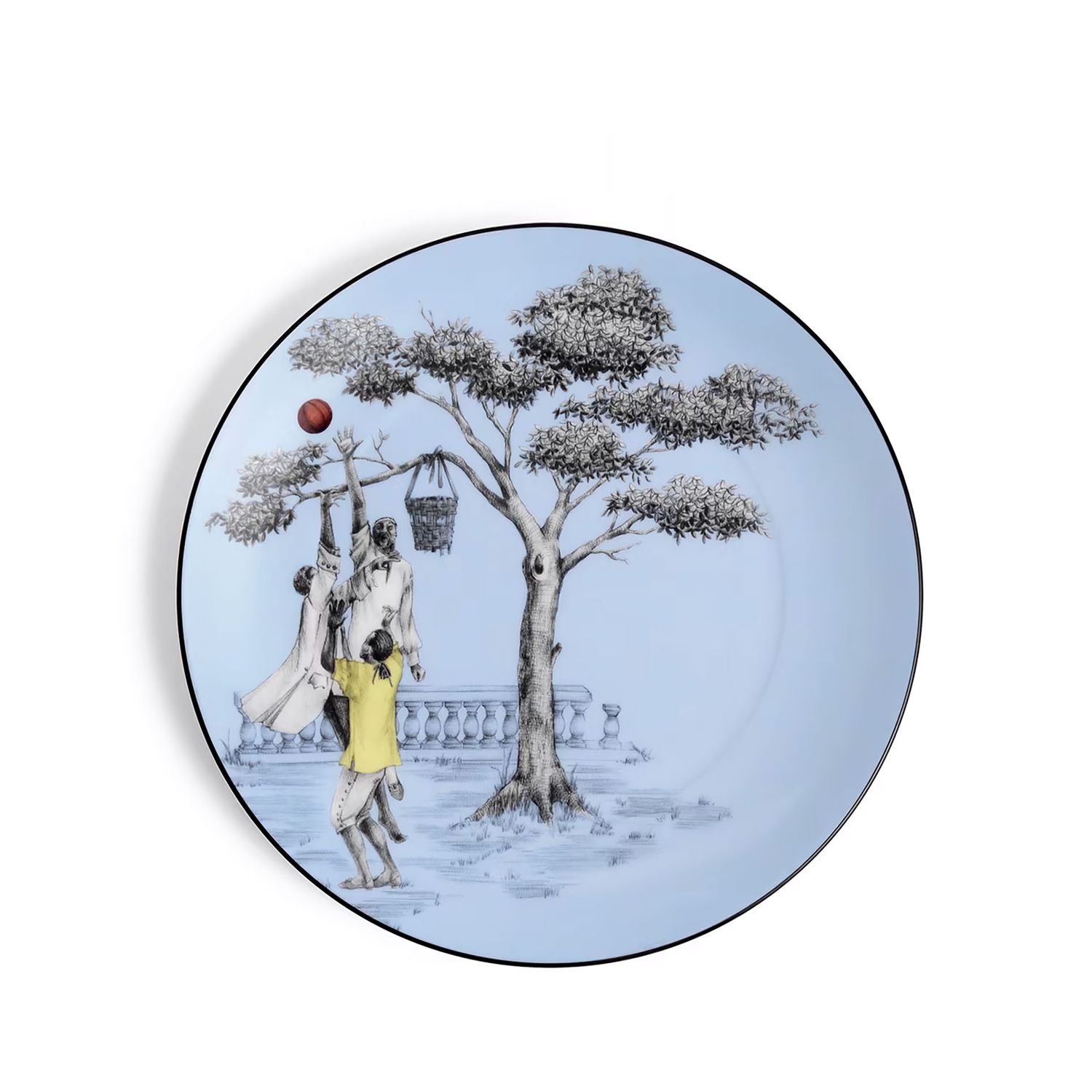 Wedgwood Sheila Bridges Accent Plate Basketball 7.87 Inch 1065552, MPN: 1065552, 701587472401