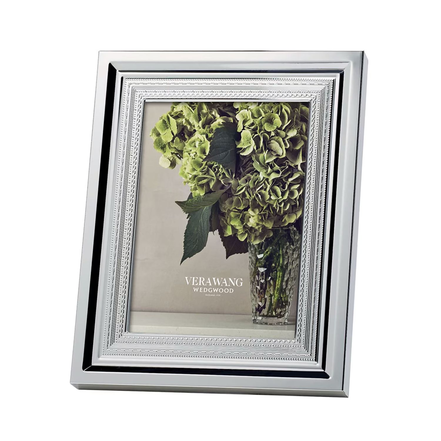 Wedgwood Vera Wang With Love Picture Frame 5 x 7 Inch Silver 57003606121, MPN: 57003606121, 9157409…