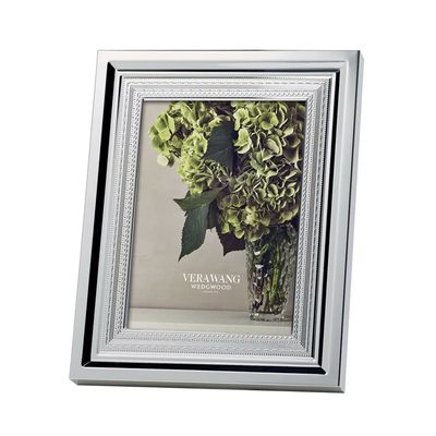 Wedgwood Vera Wang With Love Picture Frame 5 x 7 Inch Silver 57003606121, MPN: 57003606121, 9157409…