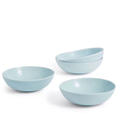Royal Doulton Gordon Ramsay Maze Bowl 18cm 7 Inch Blue Set of 4 1070307, MPN: 1070307, 701587479189