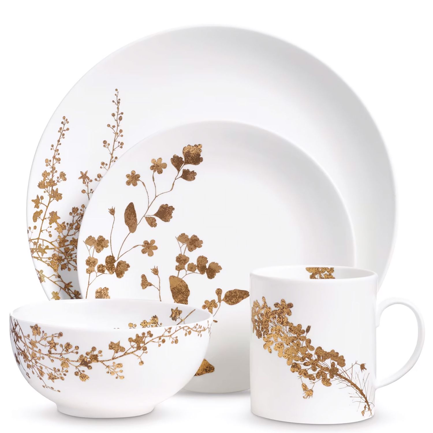 Wedgwood Vera Wang Jardin Dinnerware Set 4 Pieces 40033714, MPN: 40033714, 701587394000