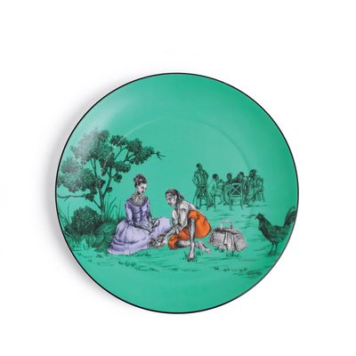 Wedgwood Sheila Bridges Accent Plate Picnic 7.87 Inch 1065551, MPN: 1065551, 701587472395