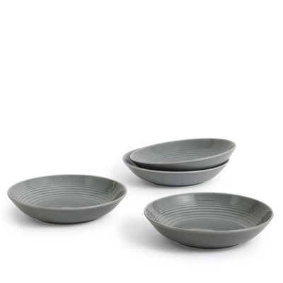 Royal Doulton Gordon Ramsay Maze Pasta Bowl 24cm 9.5 Inch Dark Grey Set of 4 1070314, MPN: 1070314,…