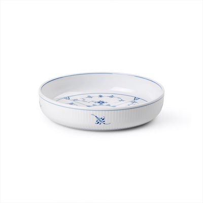 Royal Copenhagen Blue Fluted Plain Ovenware Round 18.5cm 7.28 Inch 1071675, MPN: 1071675, 570514074…