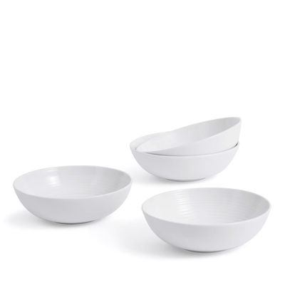 Royal Doulton Gordon Ramsay Maze Bowl 18cm 7 Inch White Set of 4 1070301, MPN: 1070301, 701587479127
