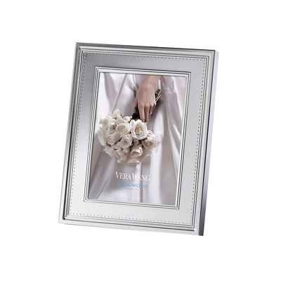 Wedgwood Vera Wang Grosgrain Picture Frame 5 x 7 Inch Silver 54735705771, MPN: 54735705771, 9157403…