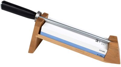 Shun Kai 3 Piece Whetstone Sharpening System with Honing Steel DM0610, MPN: DM0610, 87171041681