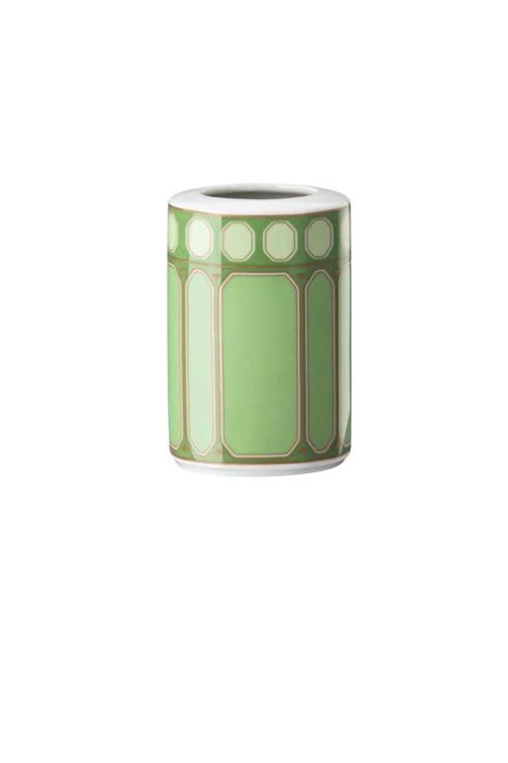 Rosenthal Swarovski Signum Vase 3 Inch Fern Green 10570-426349-26008, MPN: 10570-426349-26008, 7909…