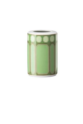 Rosenthal Swarovski Signum Vase 3 Inch Fern Green 10570-426349-26008, MPN: 10570-426349-26008, 7909…