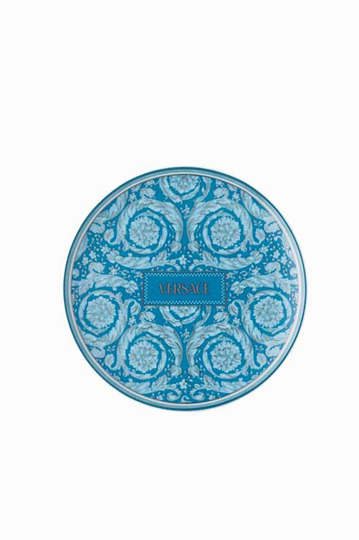 Versace Barocco Teal Bread &amp; Butter Plate 6 2/3 Inch 19335-403769-10217, MPN: 19335-403769-10217, 7…