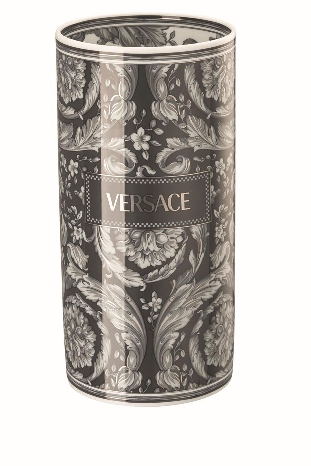 Versace Barocco Haze Vase 9 1/2 Inch 12767-403767-26024, MPN: 12767-403767-26024, 790955168060