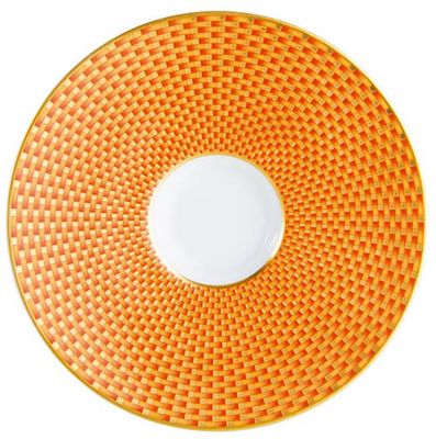 Raynaud Tresor Orange Espresso Saucer 5 Inch 0550-37-356012SB, MPN: 0550-37-356012SB, 790955302488