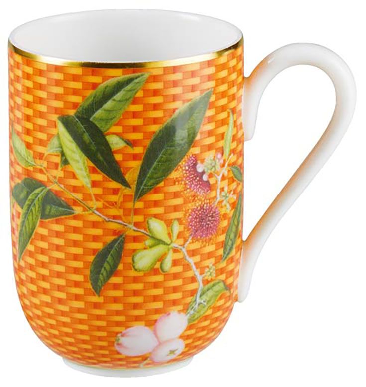 Raynaud Tresor Fleuri Orange Pomme Deau Expresso Cup D-3.1 Inch 4.1 Oz 0656-37-306012SB, MPN: 0656-…