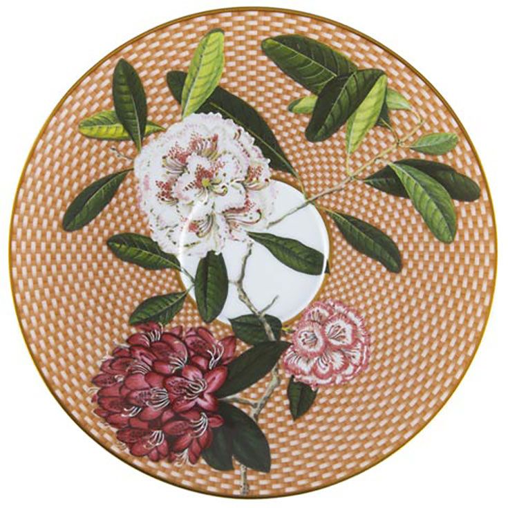 Raynaud Tresor Fleuri Beige Rhododendron Tea Saucer Extra D-6.9 Inch 0655-37-351017SB, MPN: 0655-37…