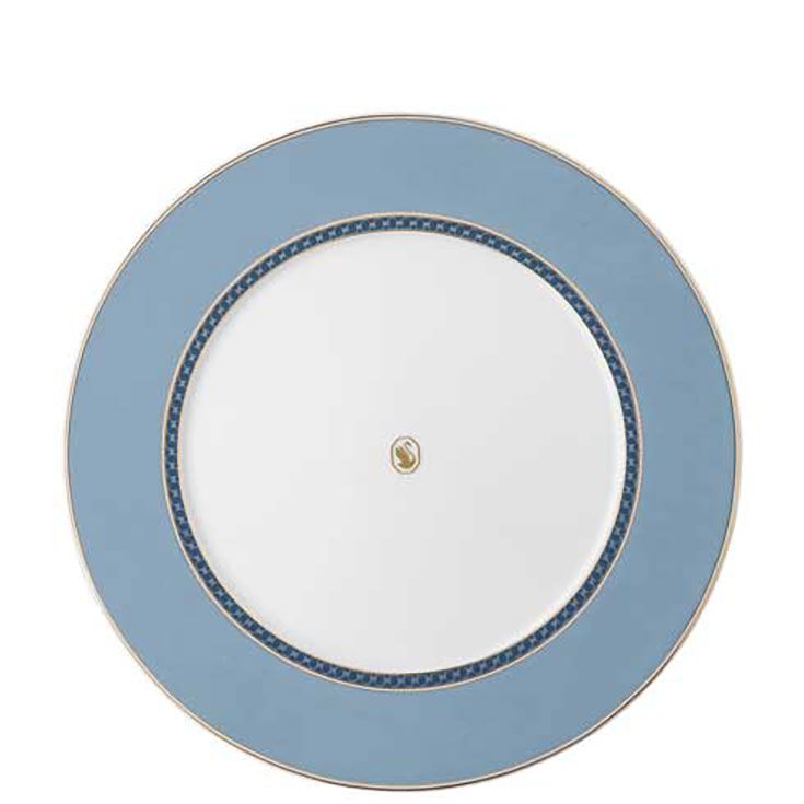 Rosenthal Swarovski Signum Dinner Plate 11 1/2 Inch Azure Blue 10470-426351-10249, MPN: 10470-42635…