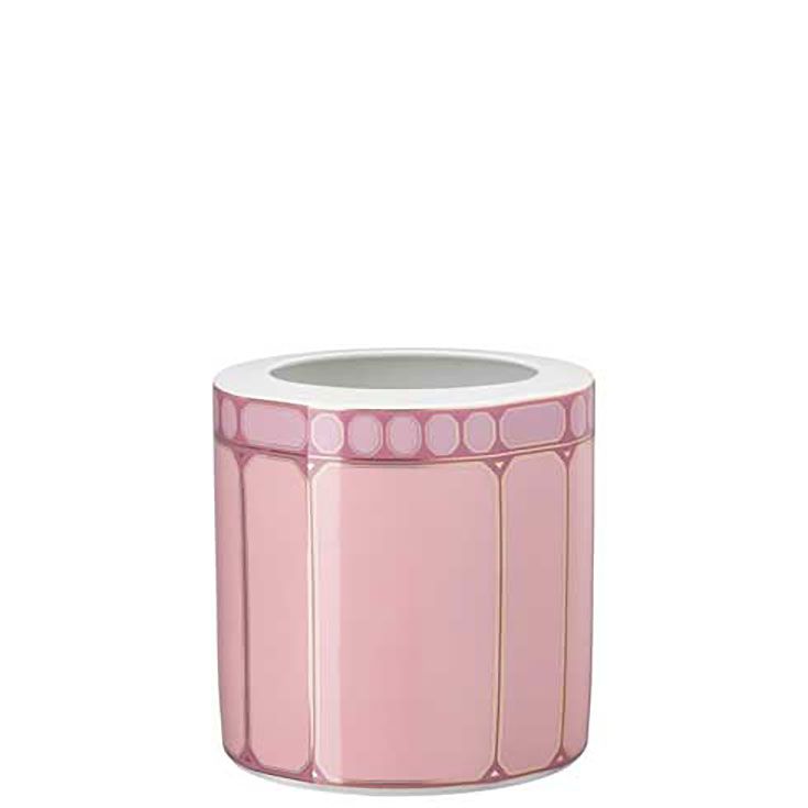 Rosenthal Swarovski Signum Vase 6 1/2 Inch Rose Pink 10570-426350-26017, MPN: 10570-426350-26017, 7…