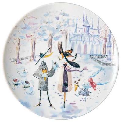 Raynaud Les Petits Parisiens Notre Dame Coupe Plate Flat 8.27 Inch In A Holster 0429-15-113821, MPN…
