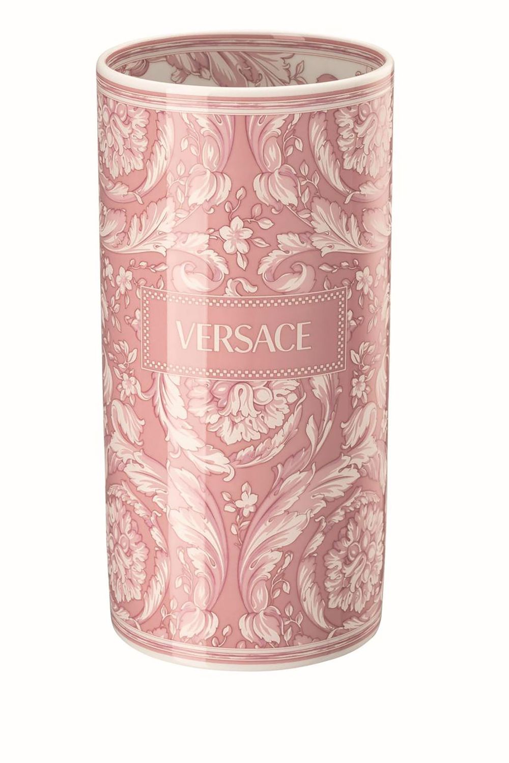 Versace Barocco Rose Vase 9 1/2 Inch 12767-403768-26024, MPN: 12767-403768-26024, 790955168114