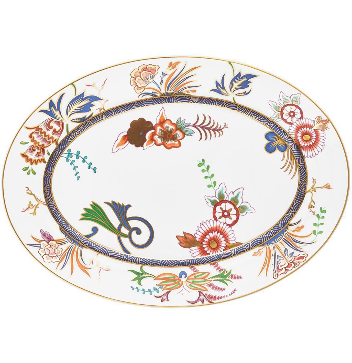 Raynaud Imari Oval Dish/Platter 16 Inch N 2 0949-17-502041, MPN: 0949-17-502041, 790955166790