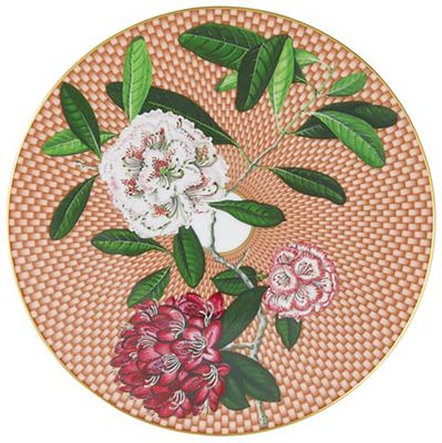 Raynaud Tresor Fleuri Beige Rhododendron Coupe Plate Flat 8.6 Inch Gift Box 0655-37-113822GB, MPN: …