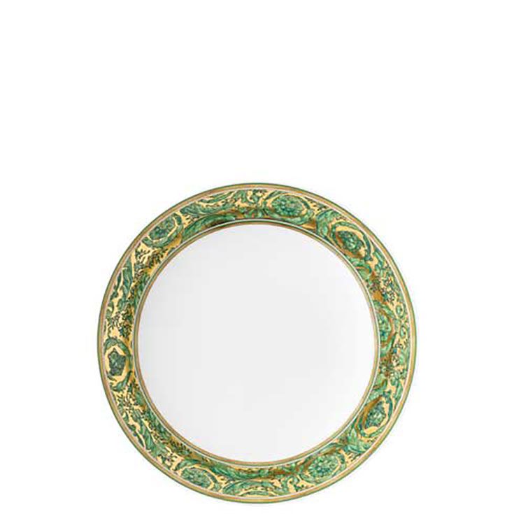 Versace Medusa Garland Green Rim Soup 8 1/2 Inch 19335-409959-10322, MPN: 19335-409959-10322, 79095…