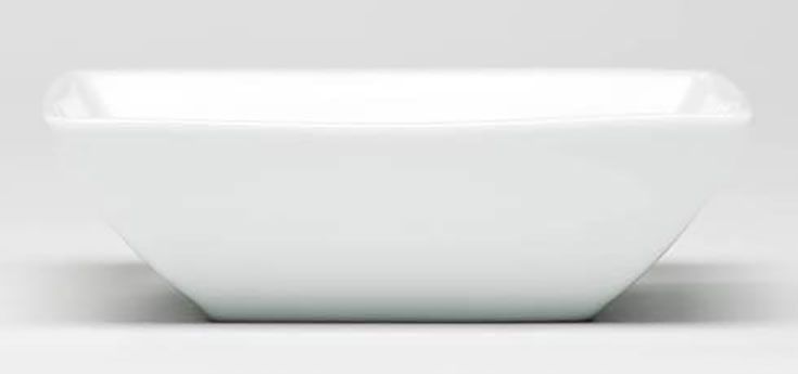 Thomas Loft White Bowl Fruit 4 3/4 Inch Square 11900-800001-10585, MPN: 11900-800001-10585, 7909552…