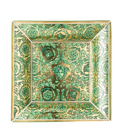 Versace Medusa Garland Green Tray 11 Inch 14240-409959-25828, MPN: 14240-409959-25828, 790955300156