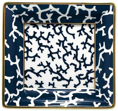 Raynaud Cristobal Marine Trinket Tray 6.69 X 6.5 Inch Gift Box 0098-33-601817, MPN: 0098-33-601817,