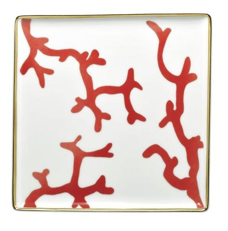 Raynaud Cristobal Red Tray 7.09 X 7.09 Inch In A Holster 0112-33-617818, MPN: 0112-33-617818, 79095…