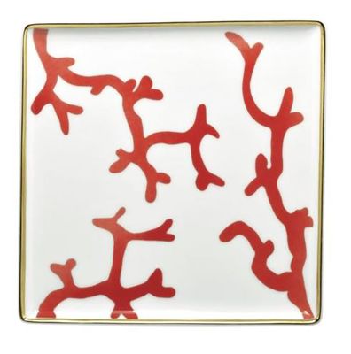 Raynaud Cristobal Red Tray 7.09 X 7.09 Inch In A Holster 0112-33-617818, MPN: 0112-33-617818, 79095…