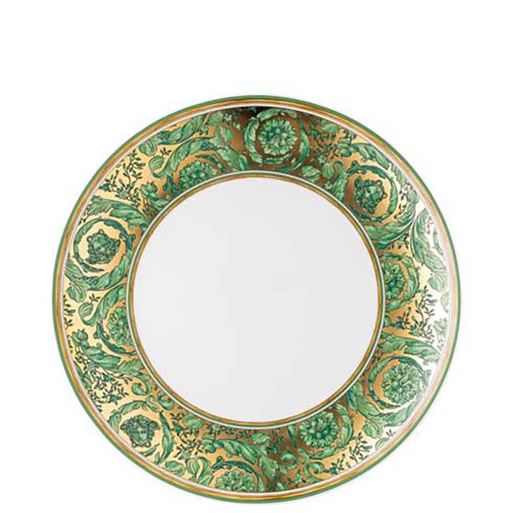 Versace Medusa Garland Green Dinner Plate 11 Inch 19335-409959-10229, MPN: 19335-409959-10229, 7909…