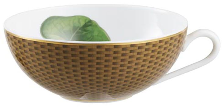 Raynaud Tresor Fleuri Marron Asarum Tea Cup Extra D-4.5 Inch 7.4 Oz 0657-37-301022SB, MPN: 0657-37-…
