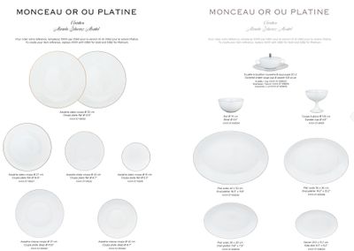 Raynaud Monceau Platinum Tea Saucer Extra 6.9 Inch 0362-37-351017SB, MPN: 0362-37-351017SB,